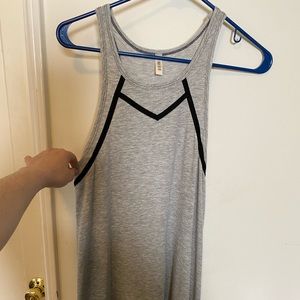 Grey Cotton Dress